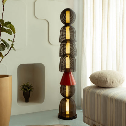 Totem Black Floor Lamp