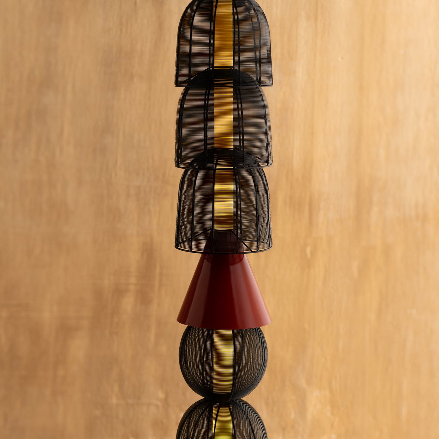 Totem Black Floor Lamp