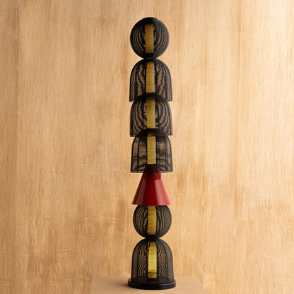 Totem Black Floor Lamp