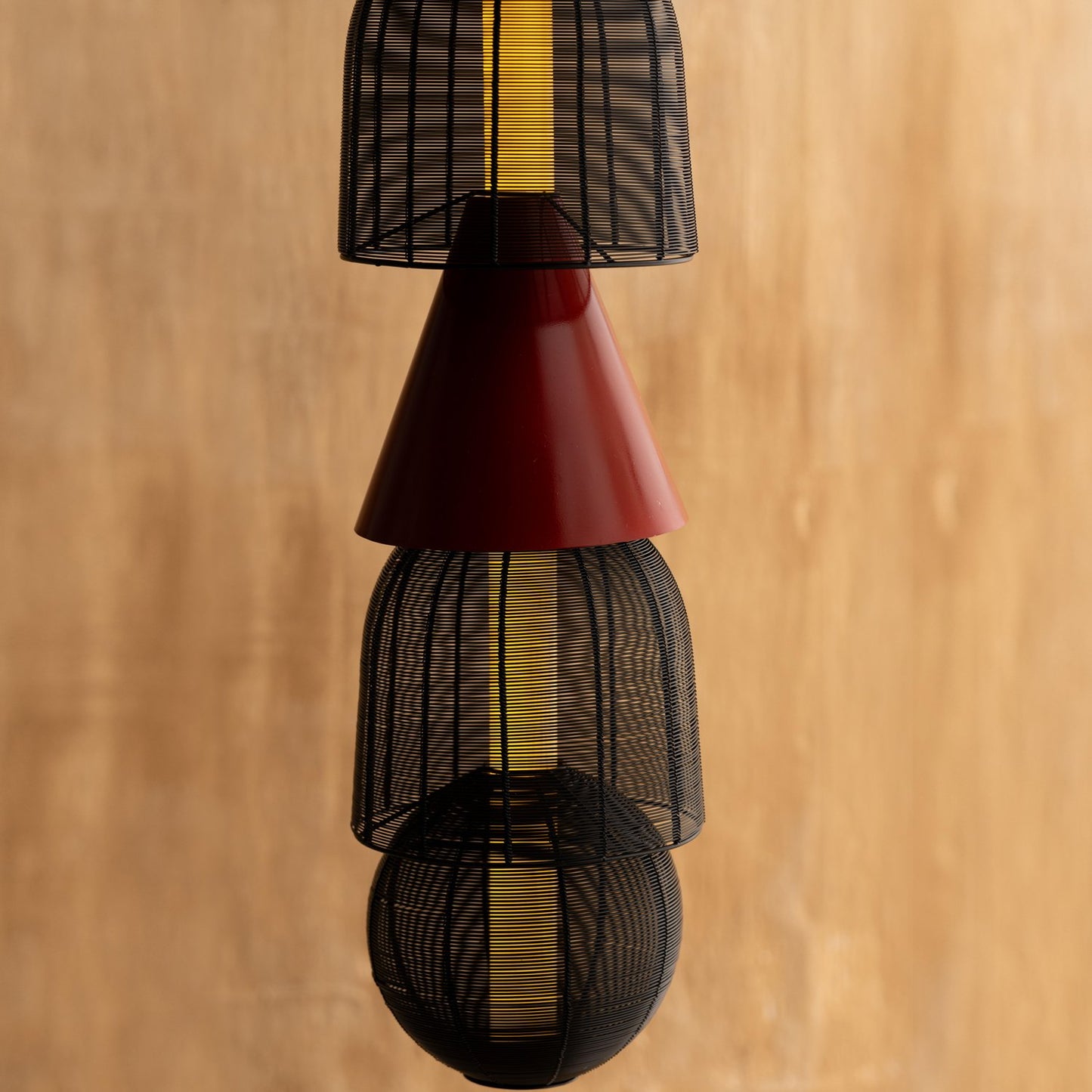 Totem Black Hanging Lamp