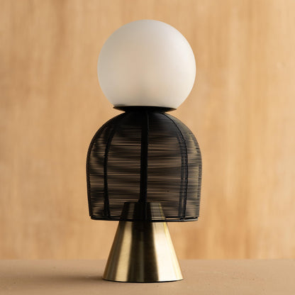 Totem Black Table Lamp