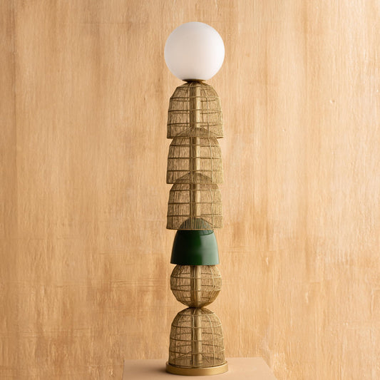 Totem Gold Floor Lamp