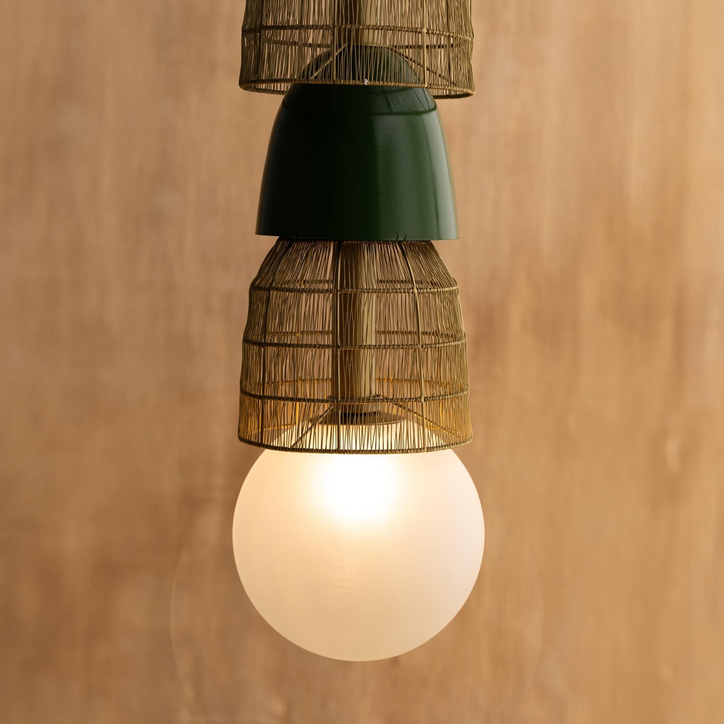 Totem Gold Hanging Lamp