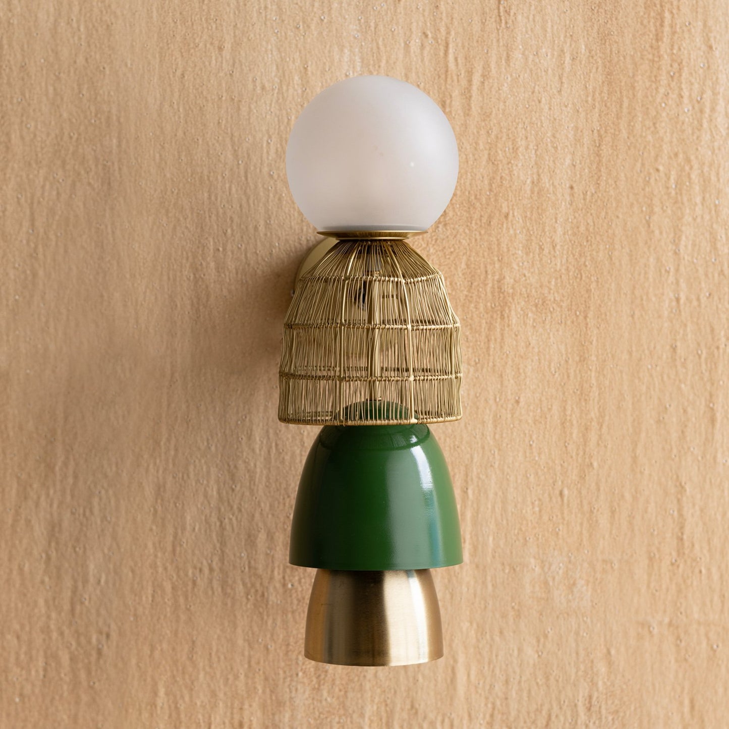 Totem Gold Wall Lamp